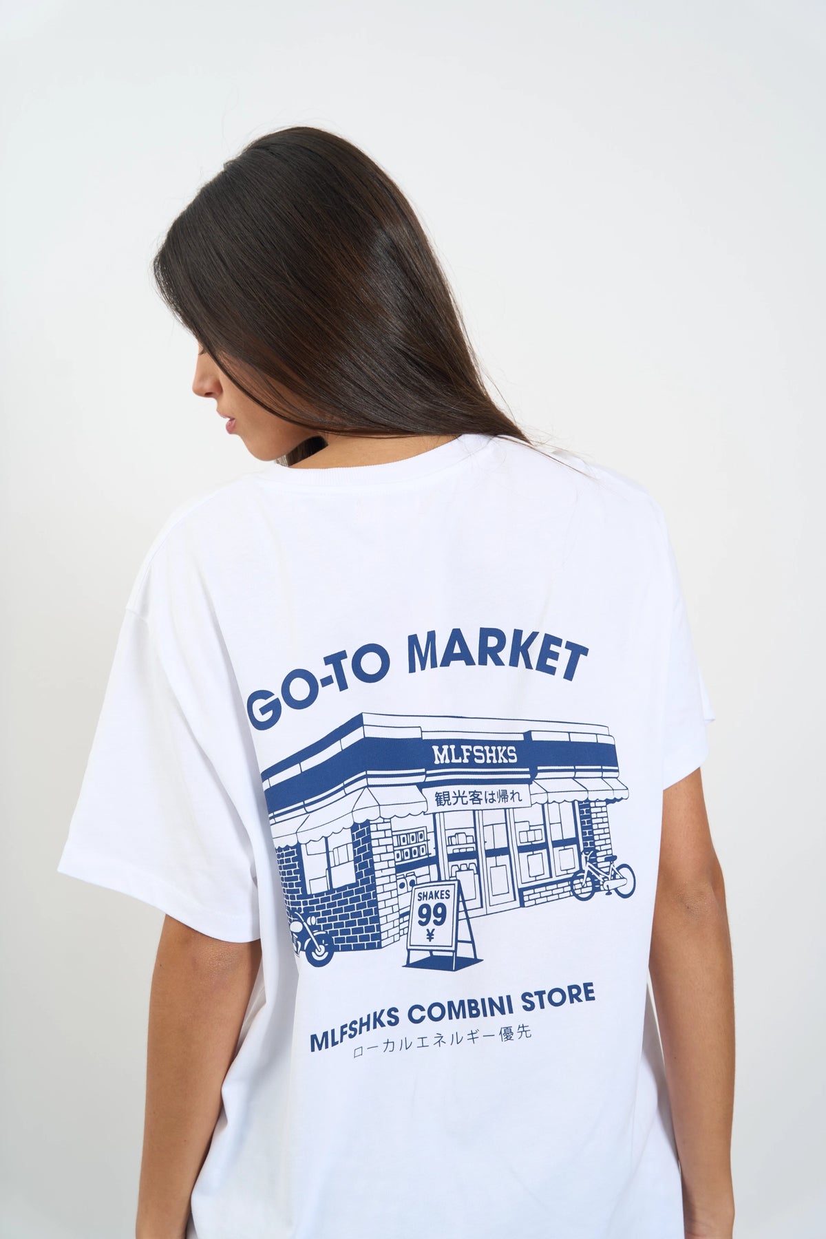 KONBINI WHITE TEE