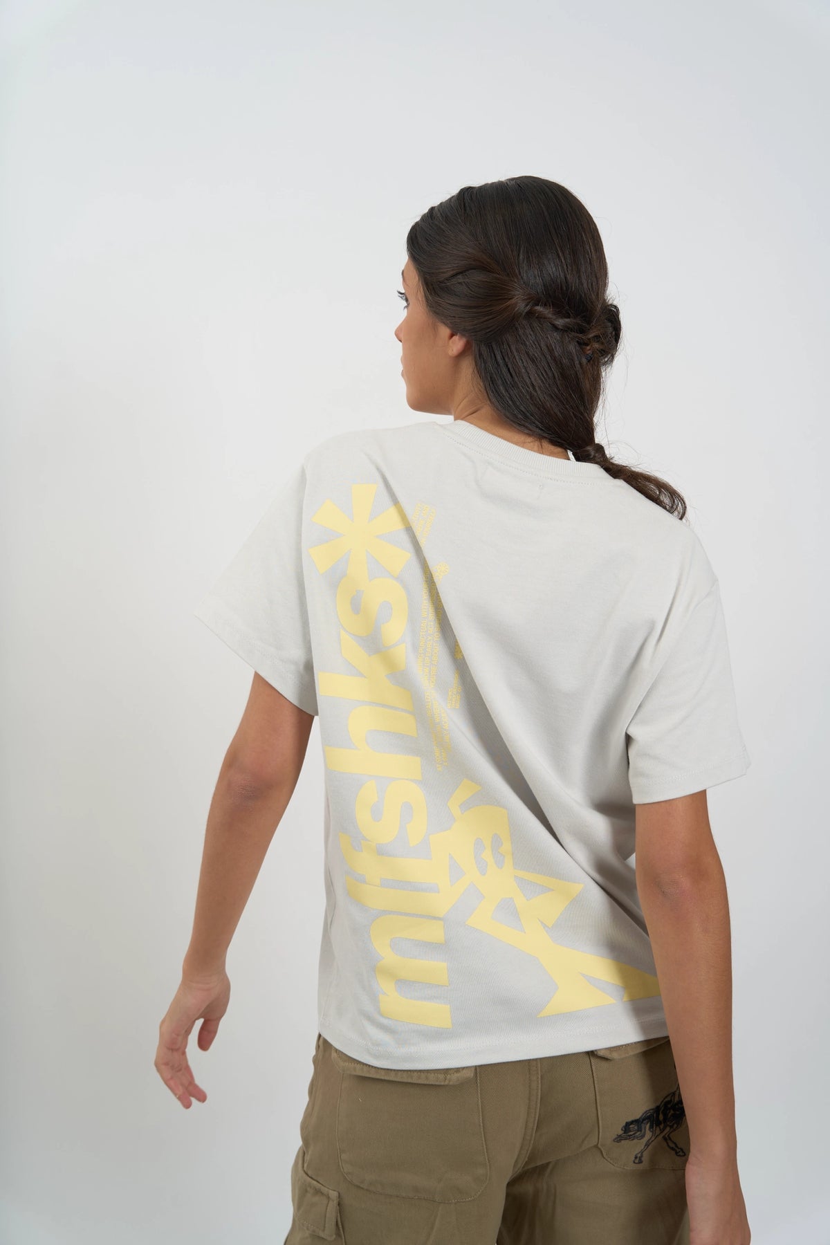 MILFO POSE TEE ICE GREY