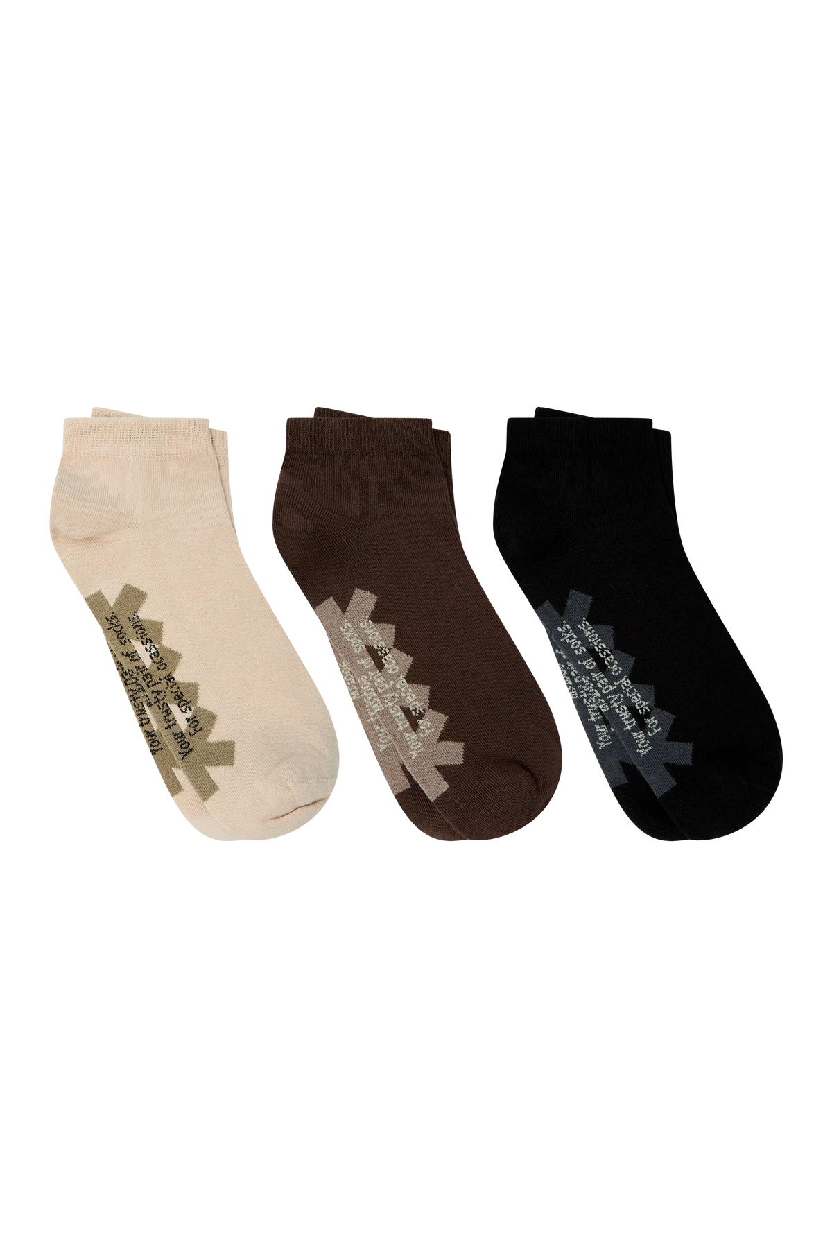 SHORTSOCKS 3 PACK