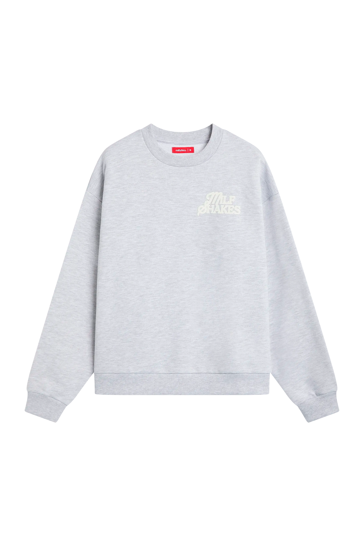 MS GREY CREWNECK
