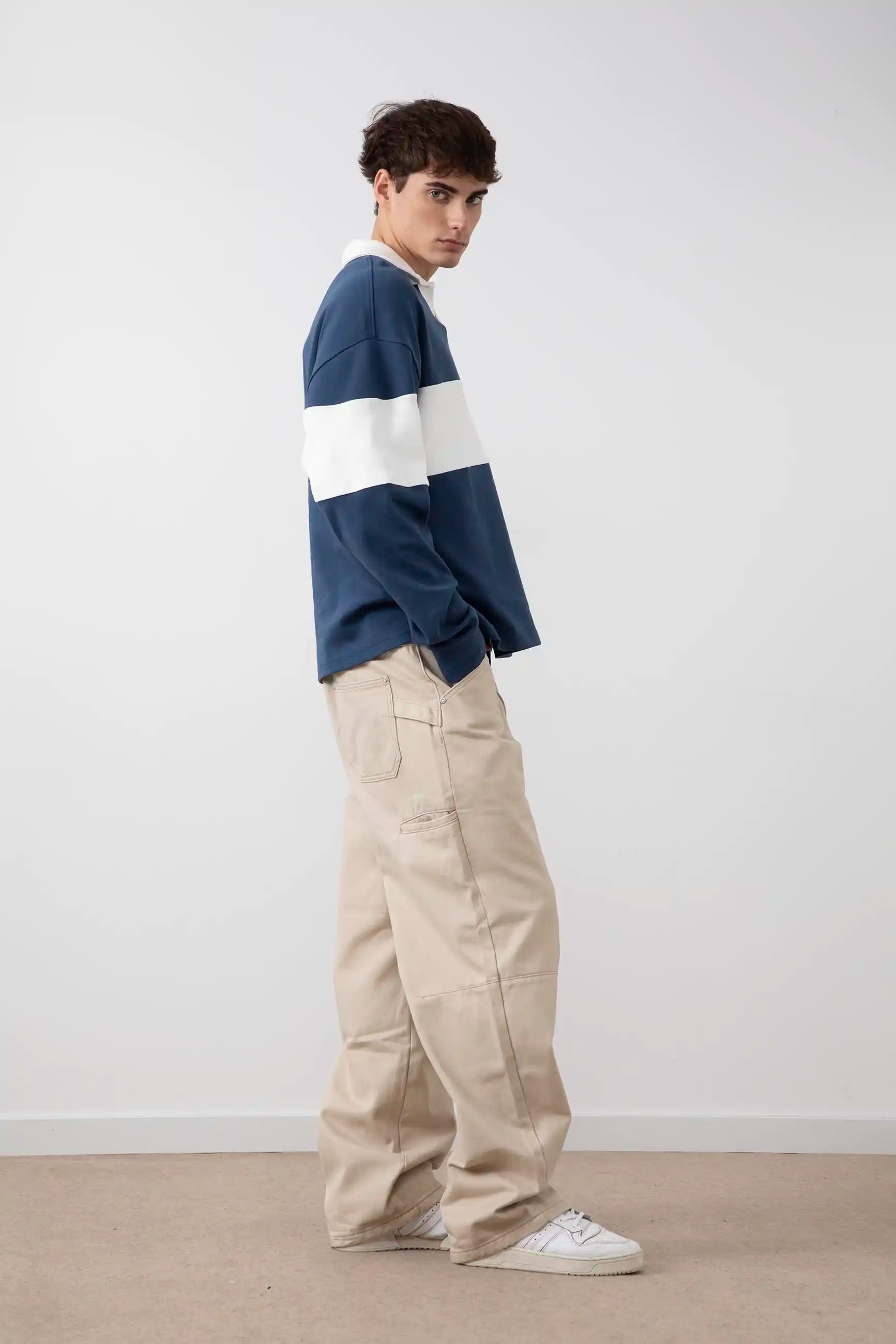 BLUE STRIPE POLO