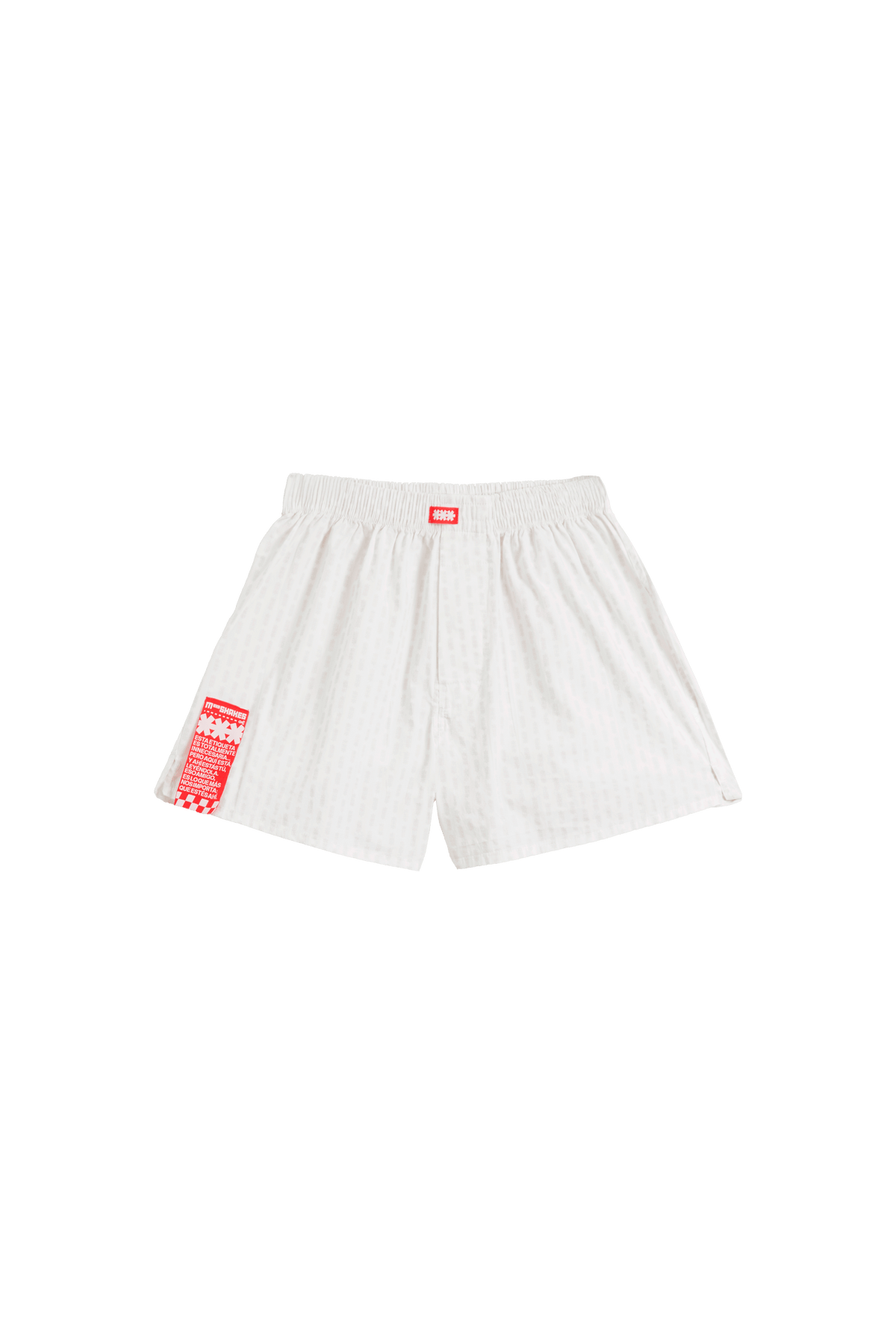 RETRO GREY ASTERISKS BOXER