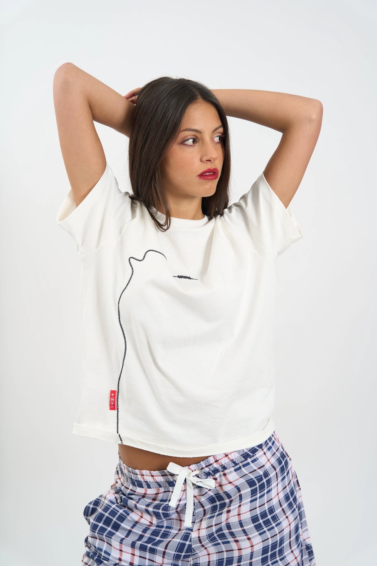 PLUGGED TEE WHITE