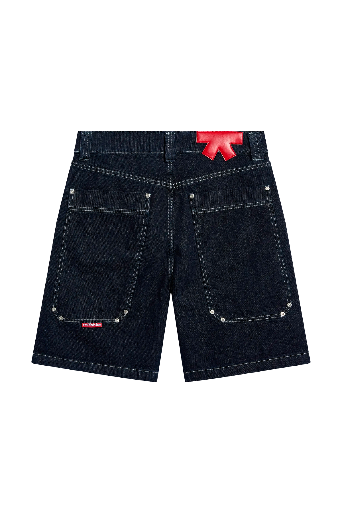 BIG POCKETS DENIM SHORTS INDIGO