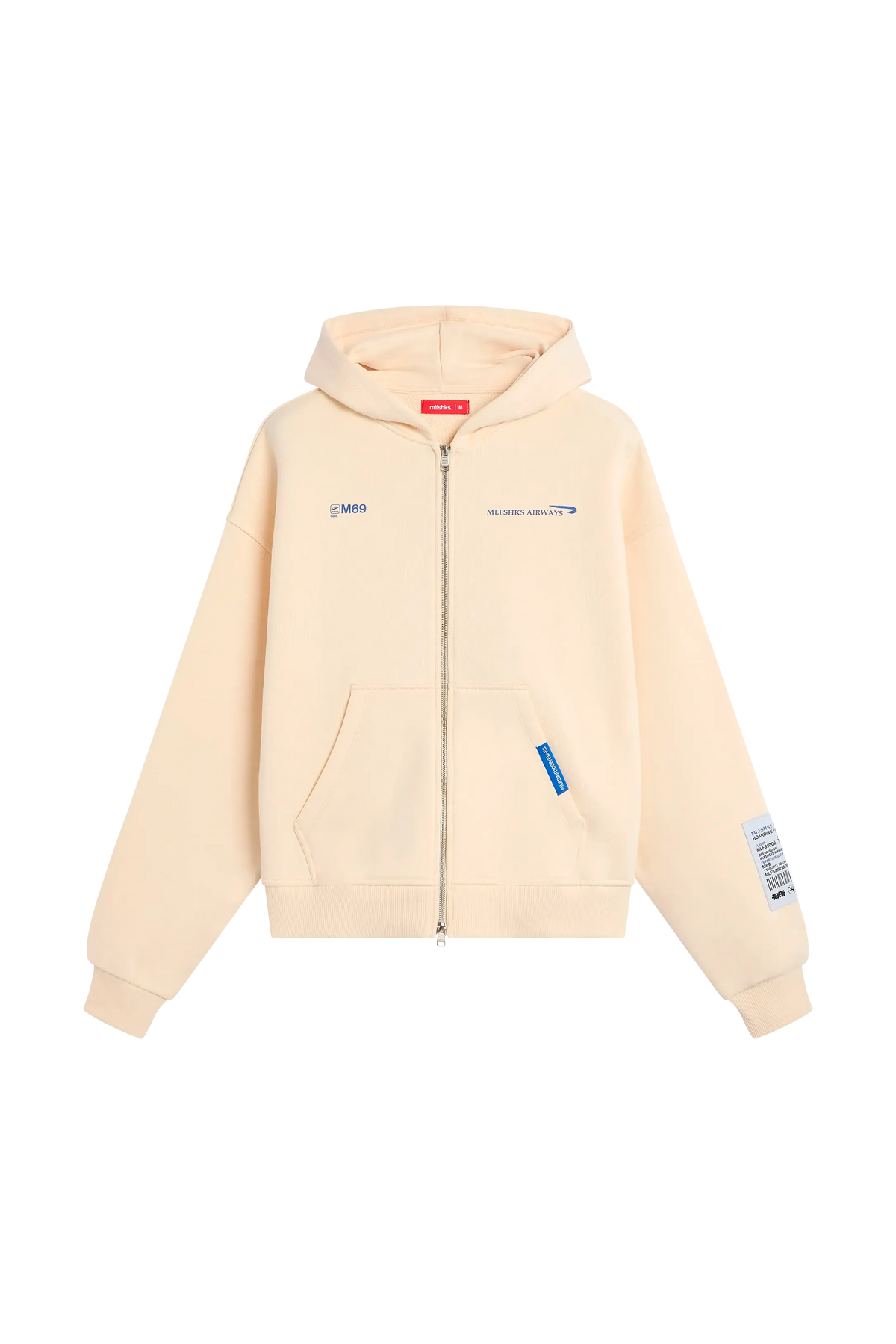 CLOUDY CREAM HOODIE