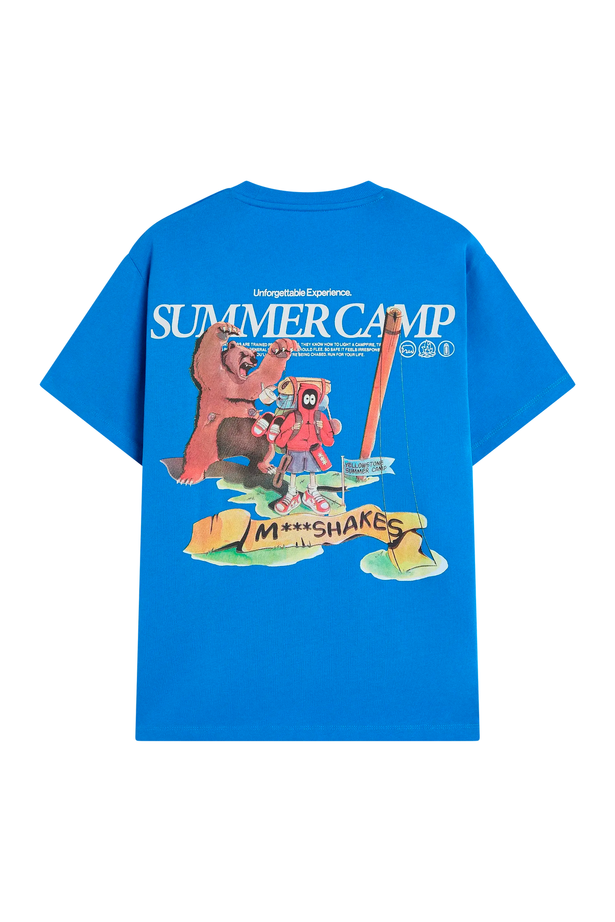 SUMMER CAMP TEE BLUE
