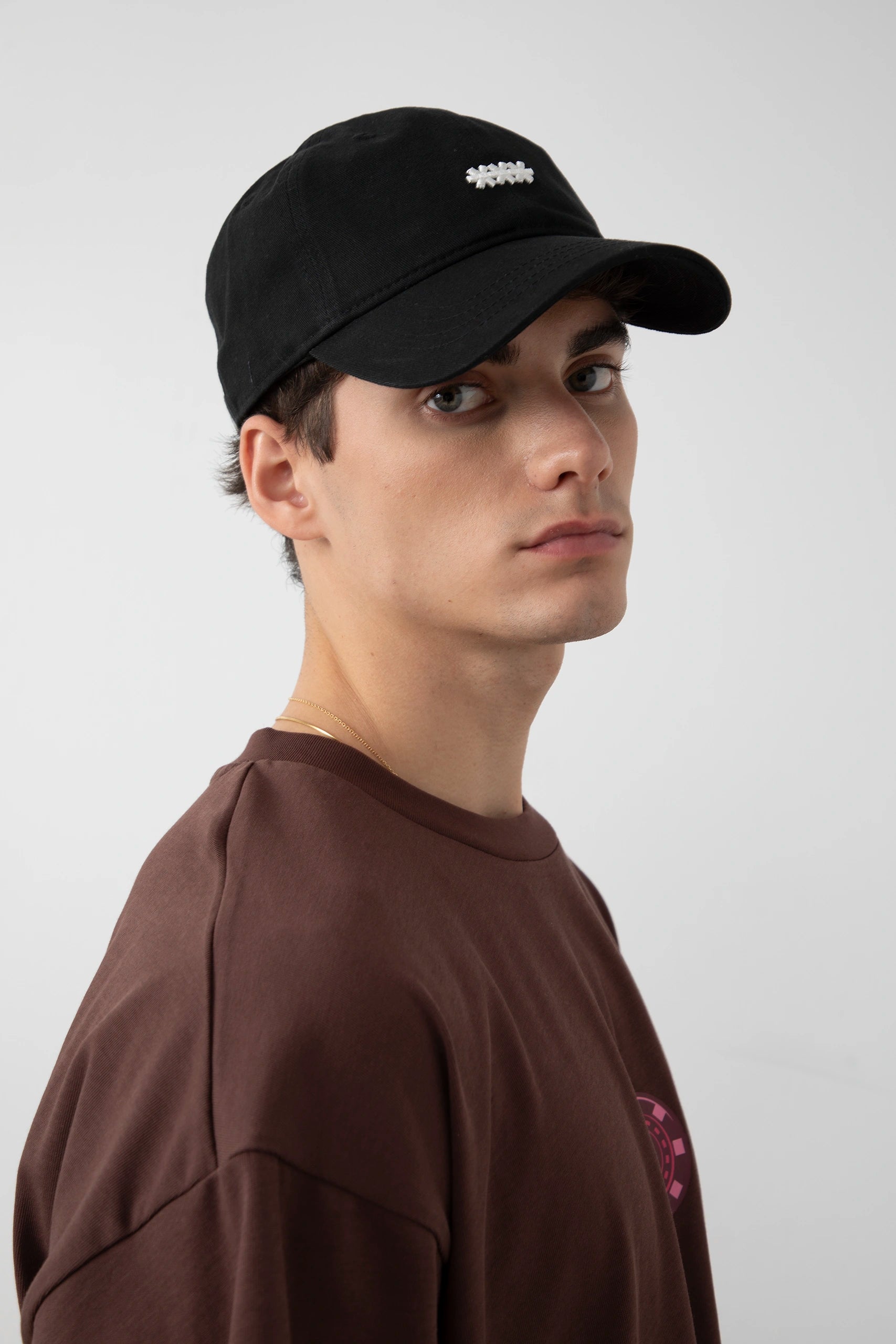 ASTERISK BLACK CAP